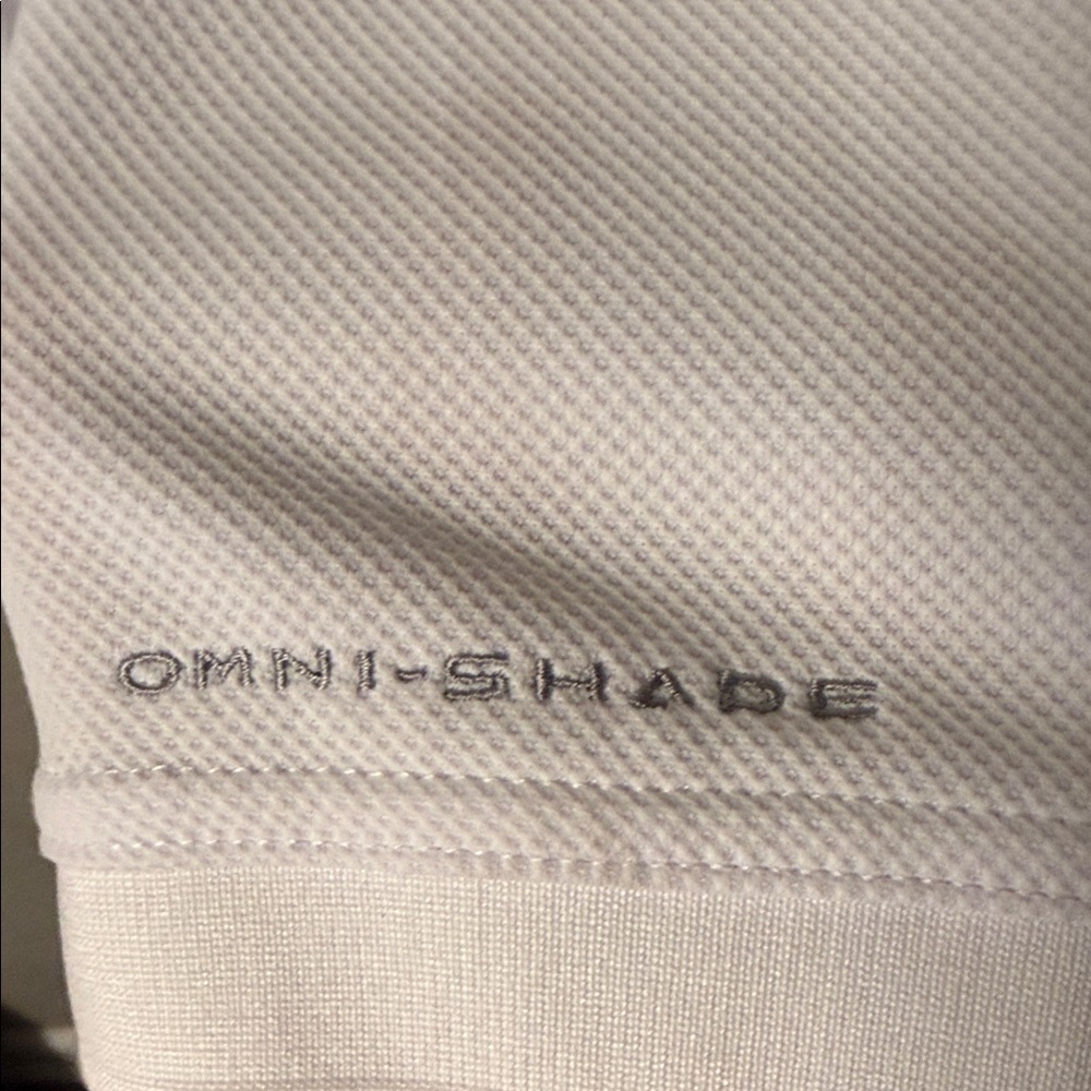 Columbia Men's PFG Perfect Cast Polo Shirt in white 3X - Picture 5 of 8